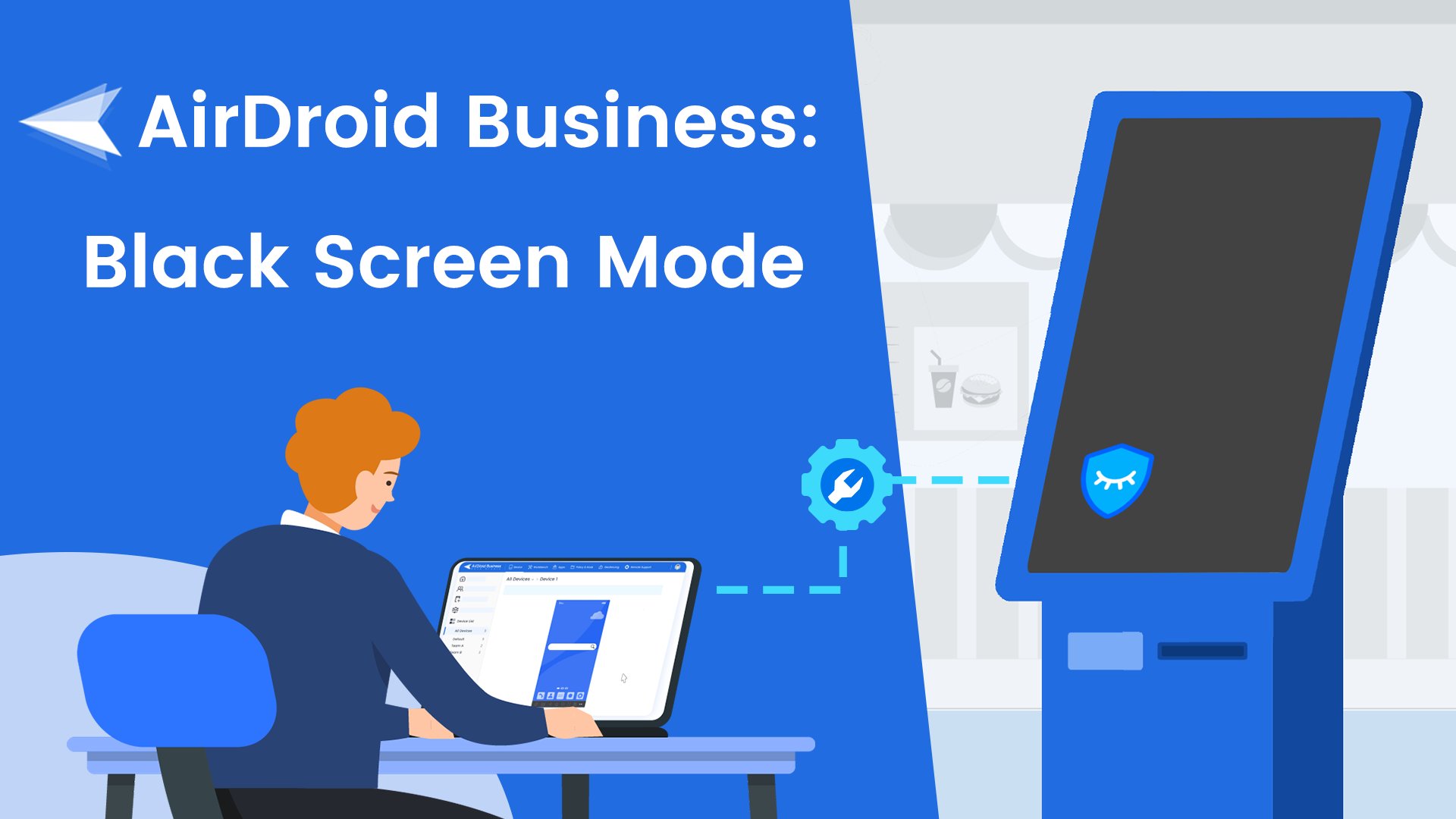 4 AirDroid Business Black Screen Mode for Secure Remote Support