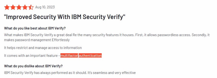 ibm review