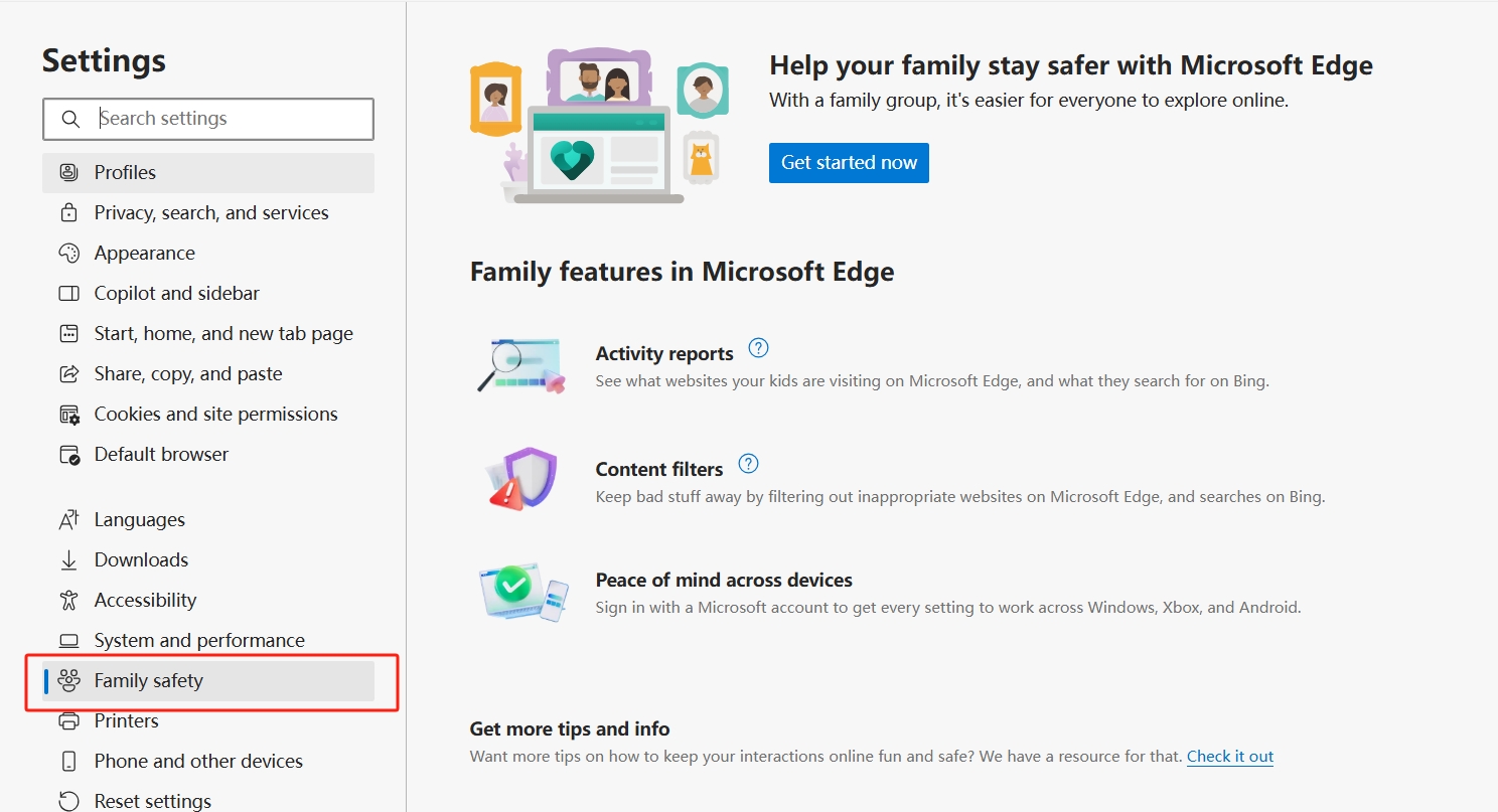 Microsoft Edge Step 1