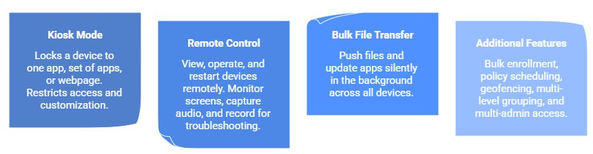 School MDM Solution Features