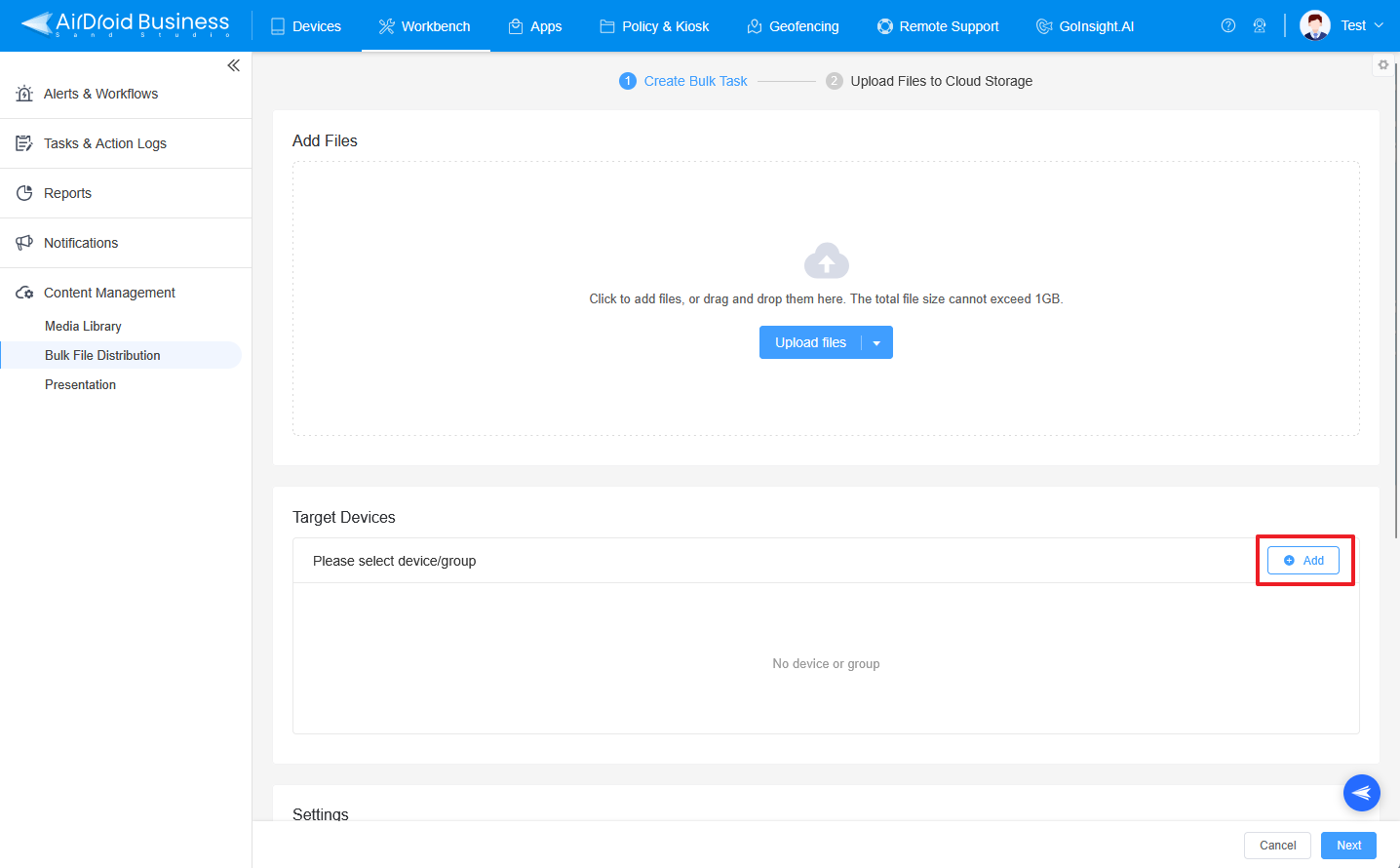 Select-Target-Devices