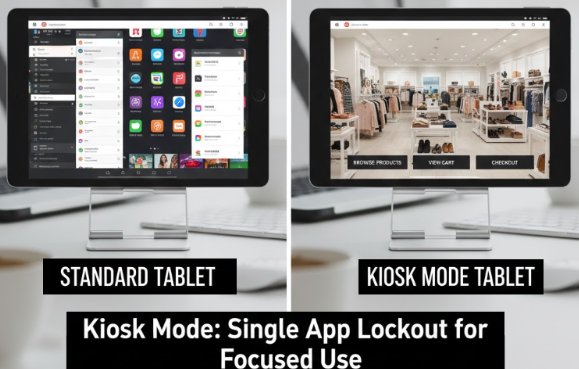 Standard Tablet vs Kiosk Mode Tablet