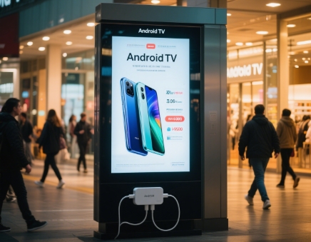 android tv box kiosk mode digital signage