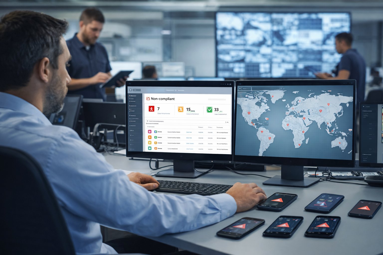 Lack of Centralized Control