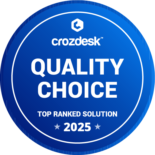 crozdesk quality choice badge 2025