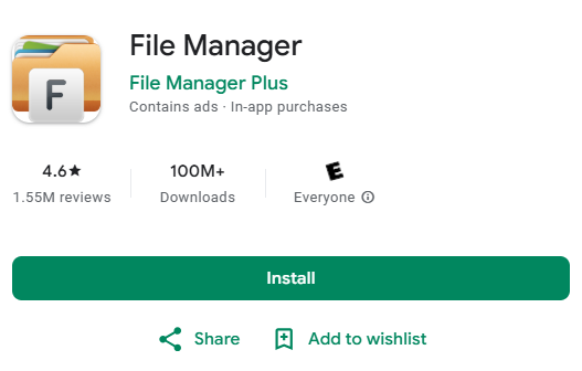 file manager