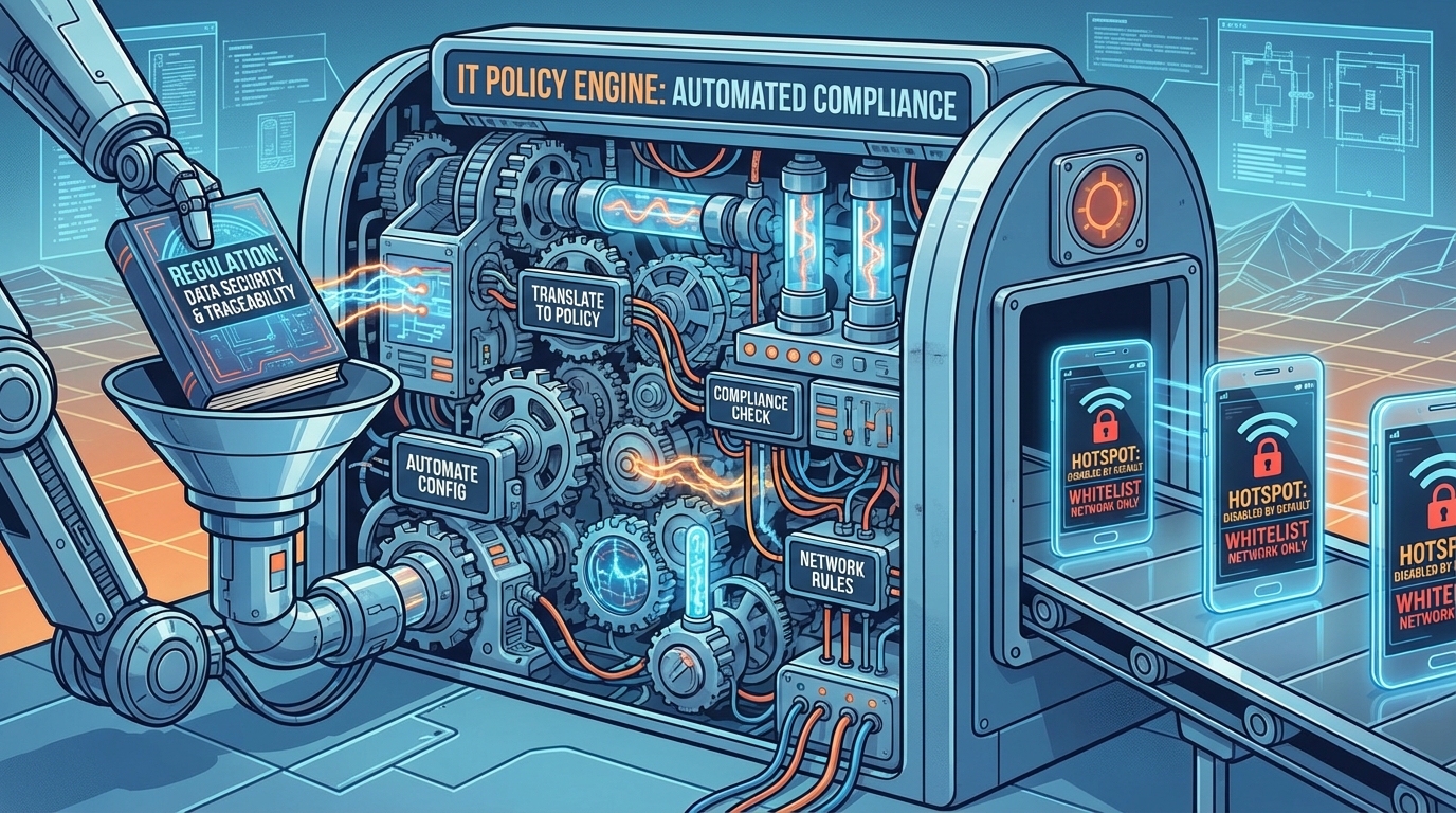 futuristic machinery illustration representing an