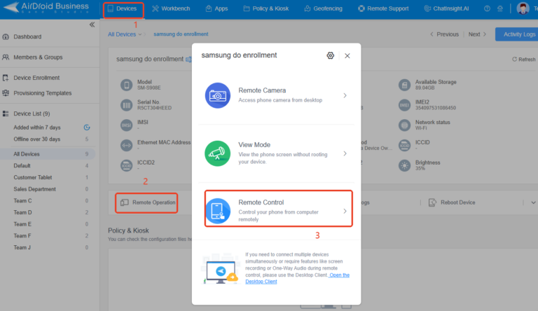 solving network issues remotely