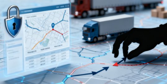 shipment data faces the risks of hijacking routes