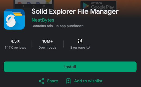 Solid Explorer File Manager