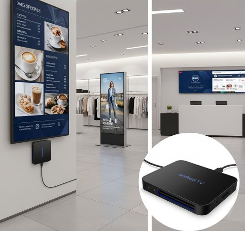 tv box for digital signage