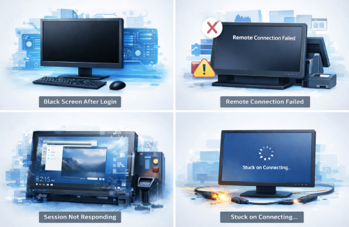 windows remote issue