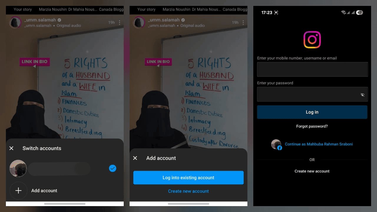 add a second instagram account 2