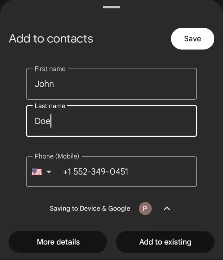 add to contacts 1