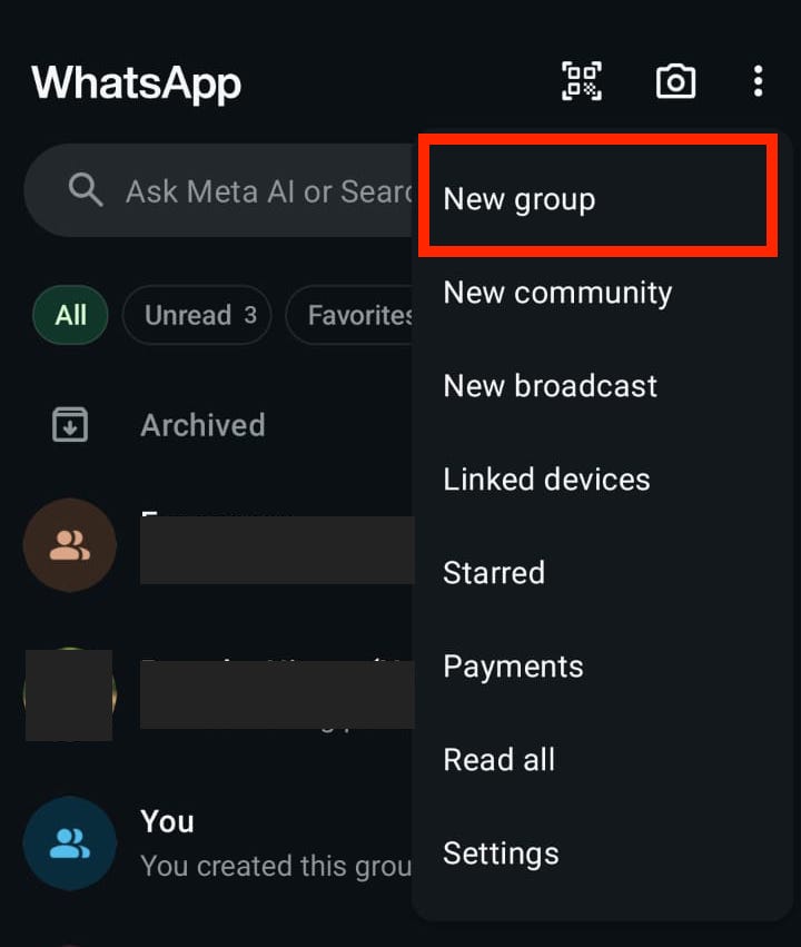 adding a number to the group 1