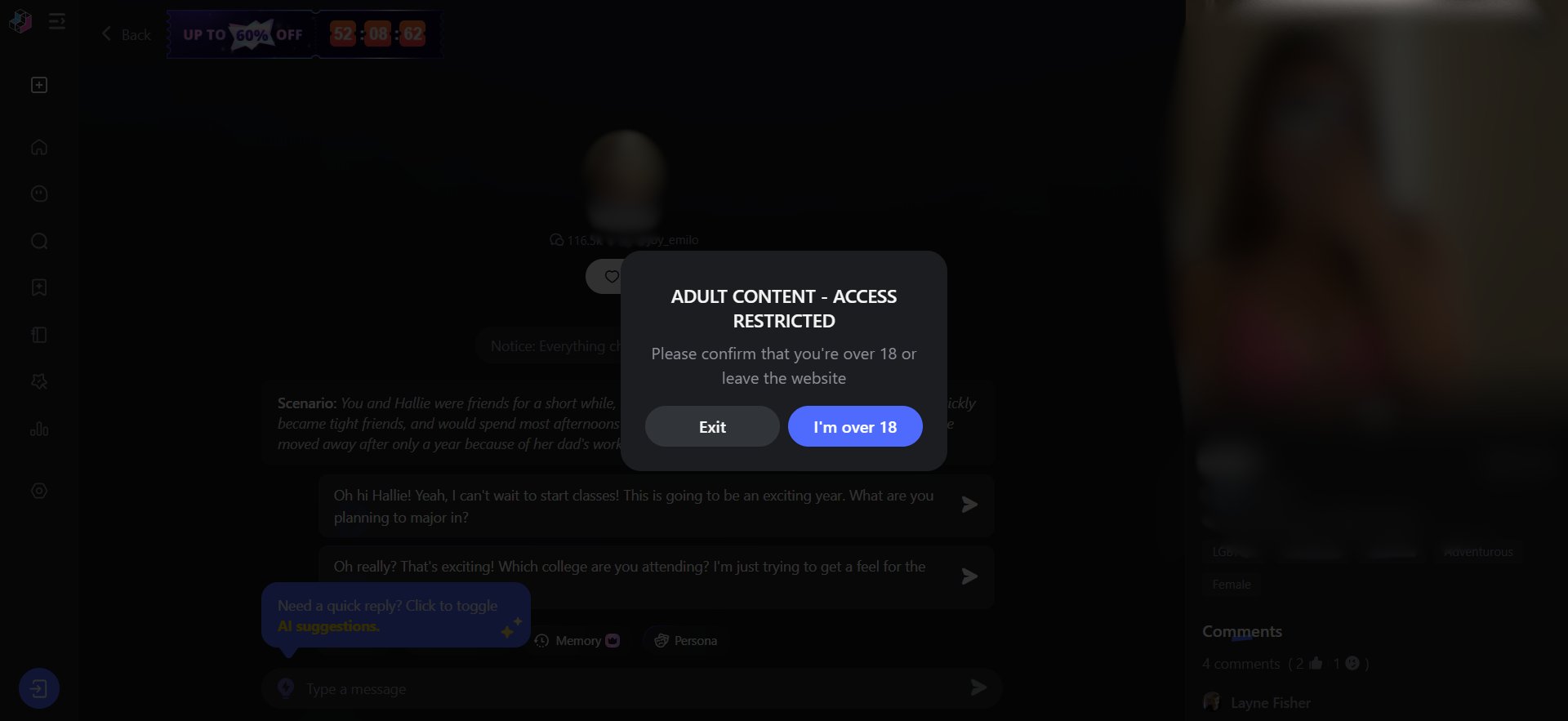 age verification prompt