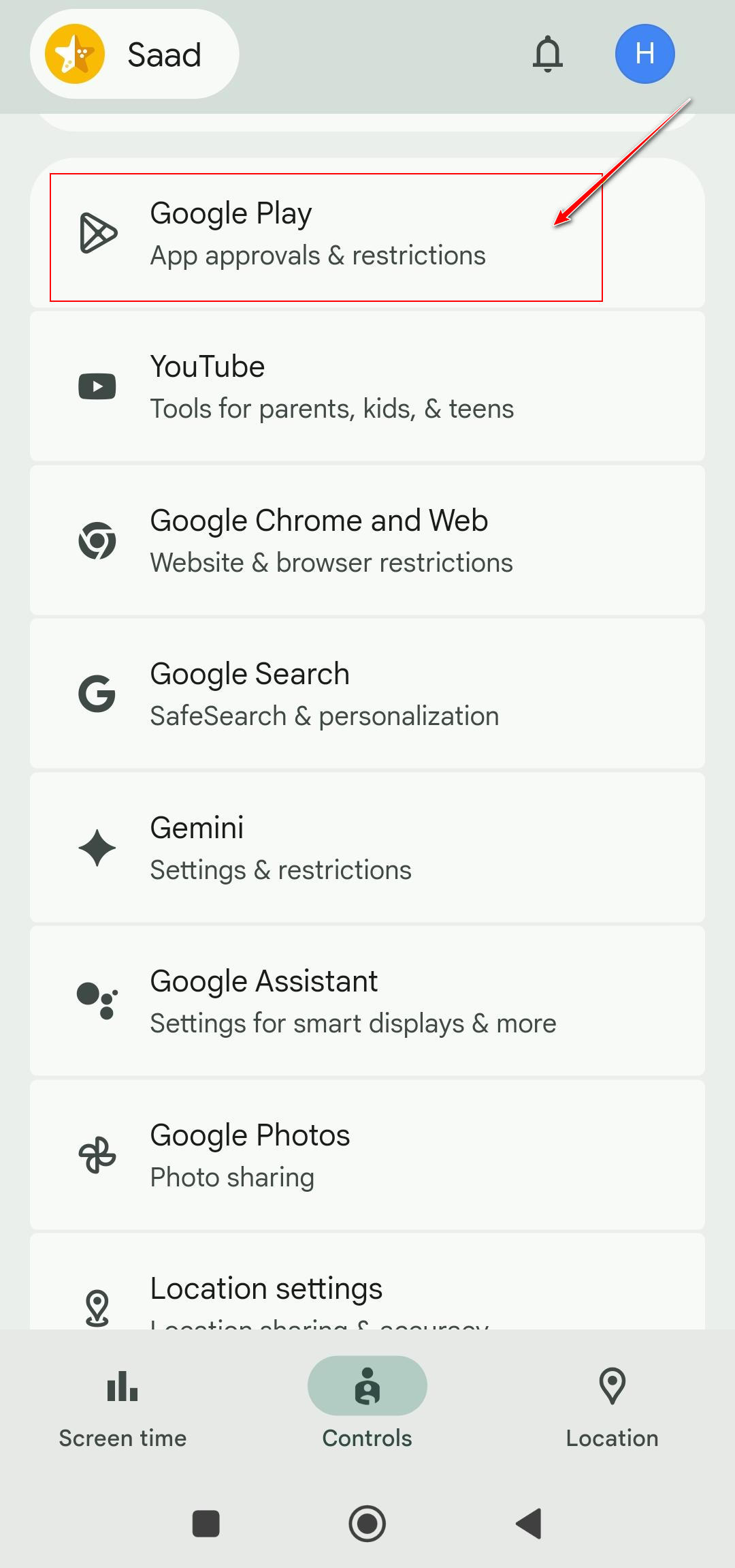 android family link