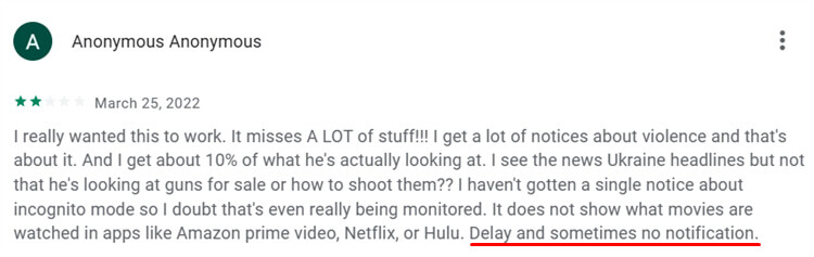 bark googleplay delay notication