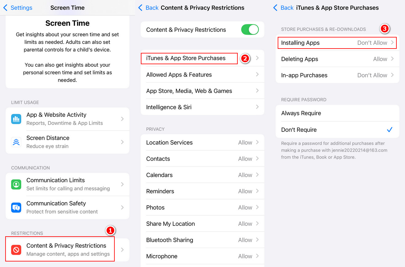 block free fire by screen time