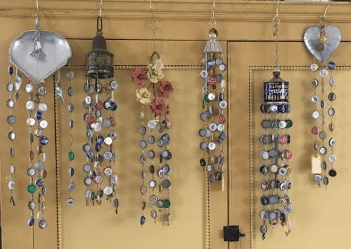 Bottle Cap Wind Chimes