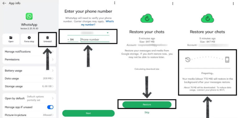 vedere messaggi da numeri bloccati