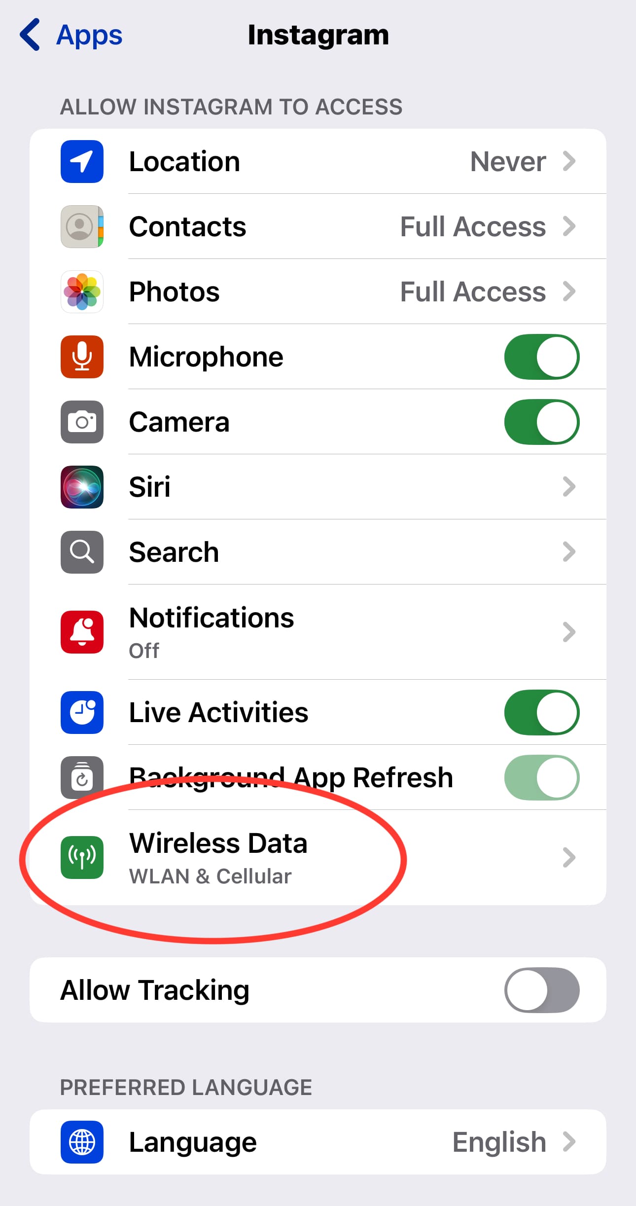 check ins permission