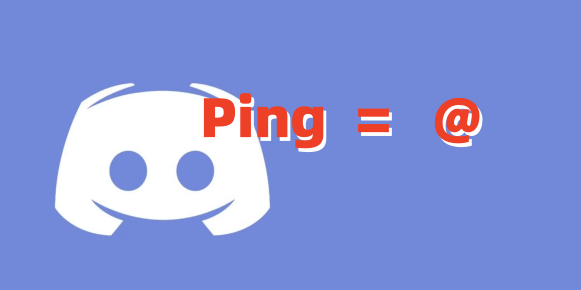 what does ping mean in Discord