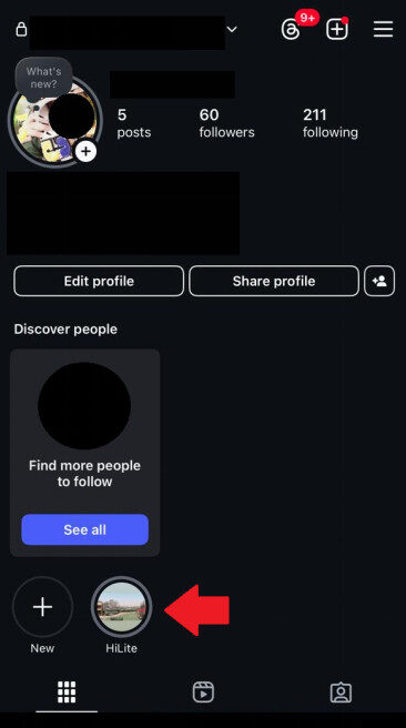 edit highlights on instagram