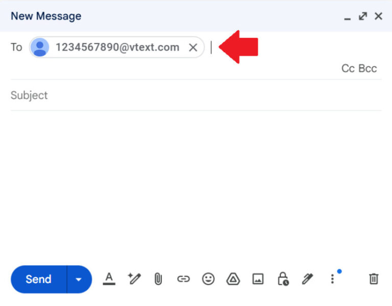 email to text message