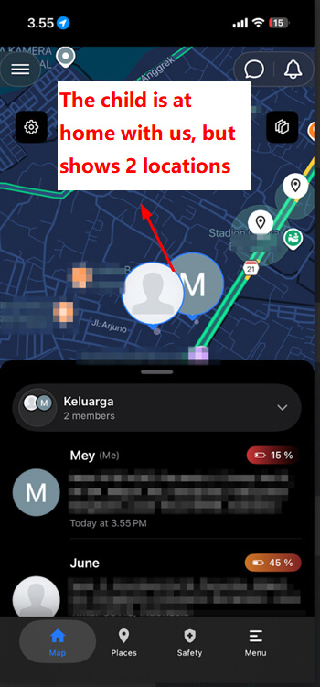 family360 shows 2 locations