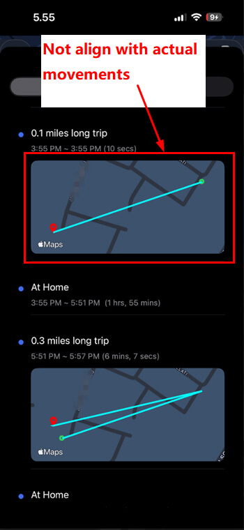 family360 wrong movement