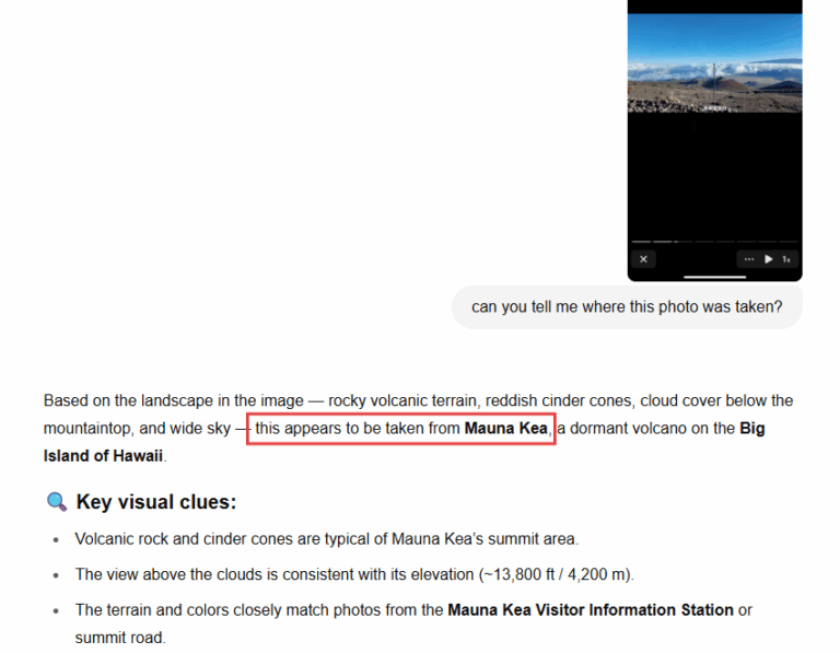ask ChatGPT to find a location by image