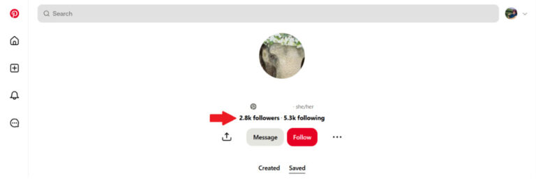 find someone on pinterest by people you may know