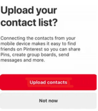 find someone on pinterest by phone number