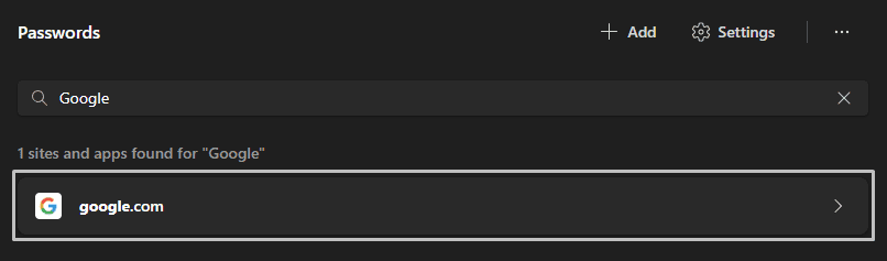 find youtube password on microsoft edge 2