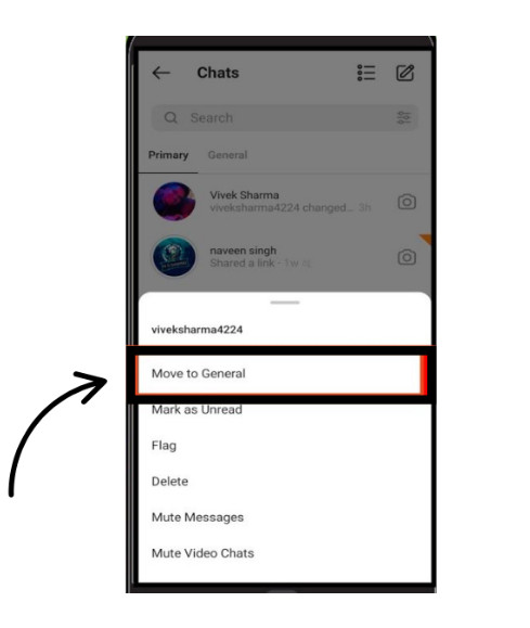 find archived chats