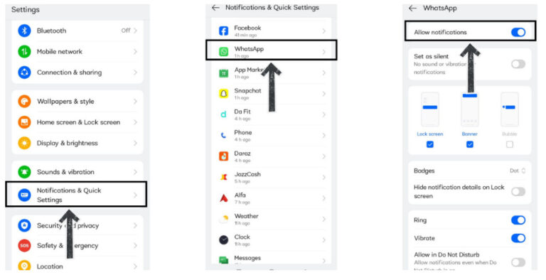 fix android not ringing
