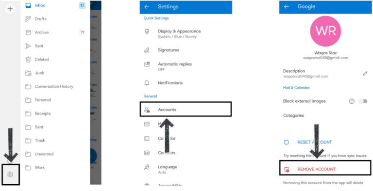 fix android outlook not syncing