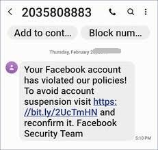 someone may get Facebook password via phishing links 