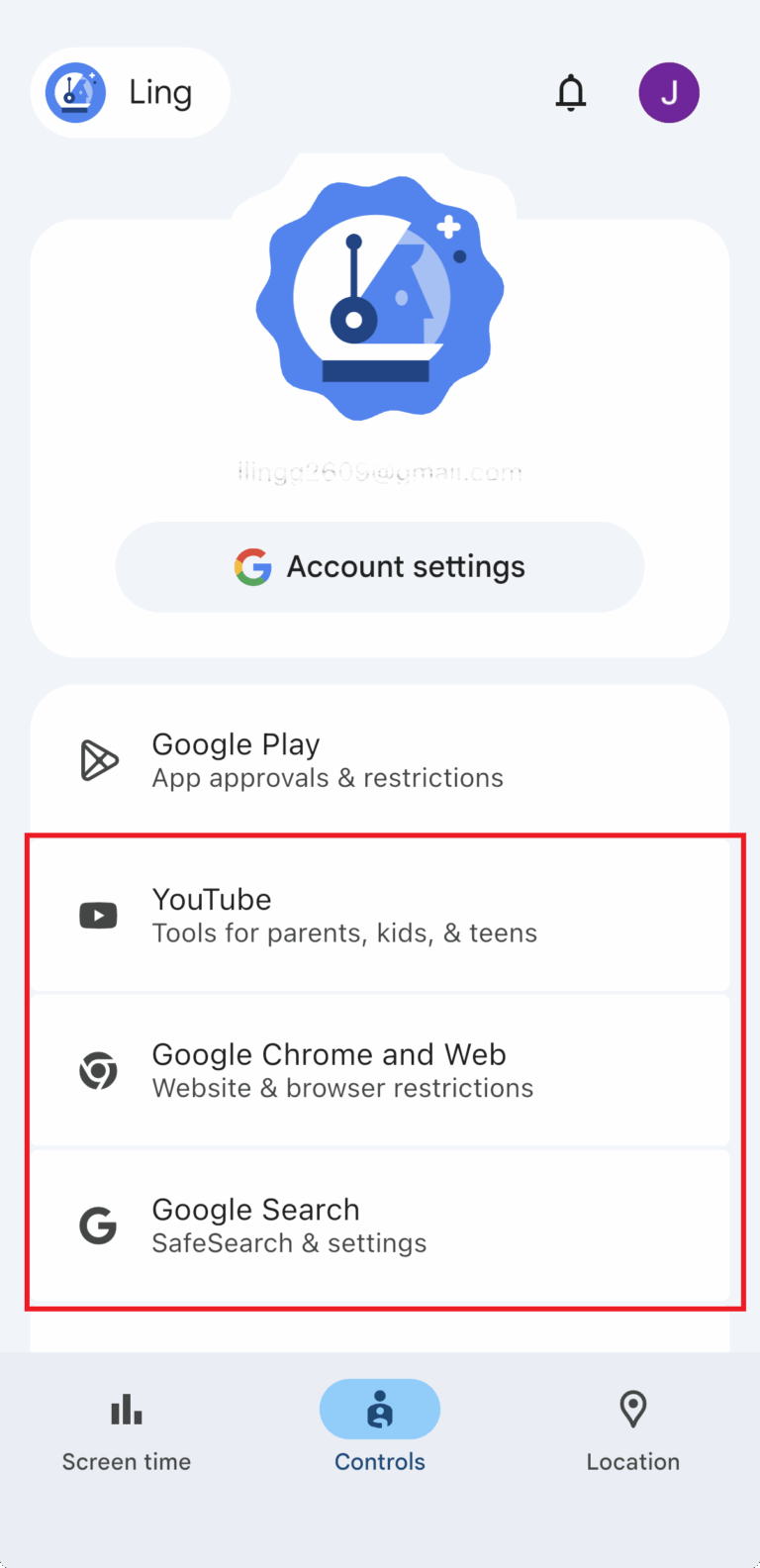 circle alternative: google family link