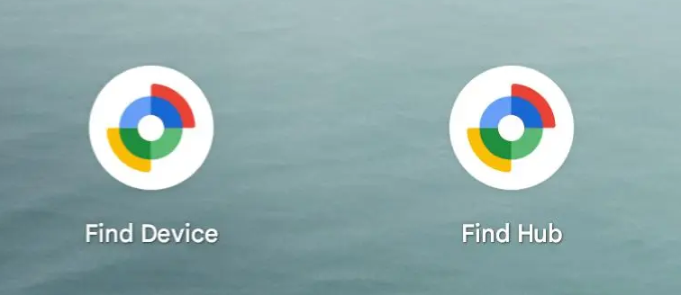 Google Find Hub and Find My Device