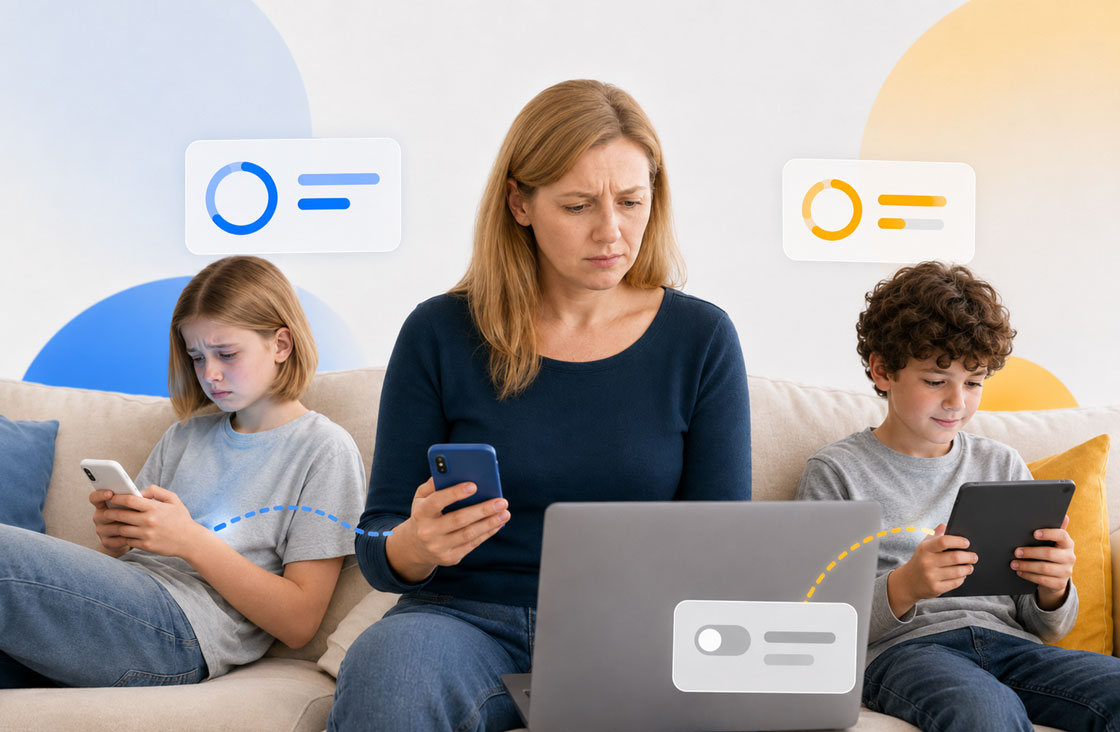 headaches of managing a mixed-device family