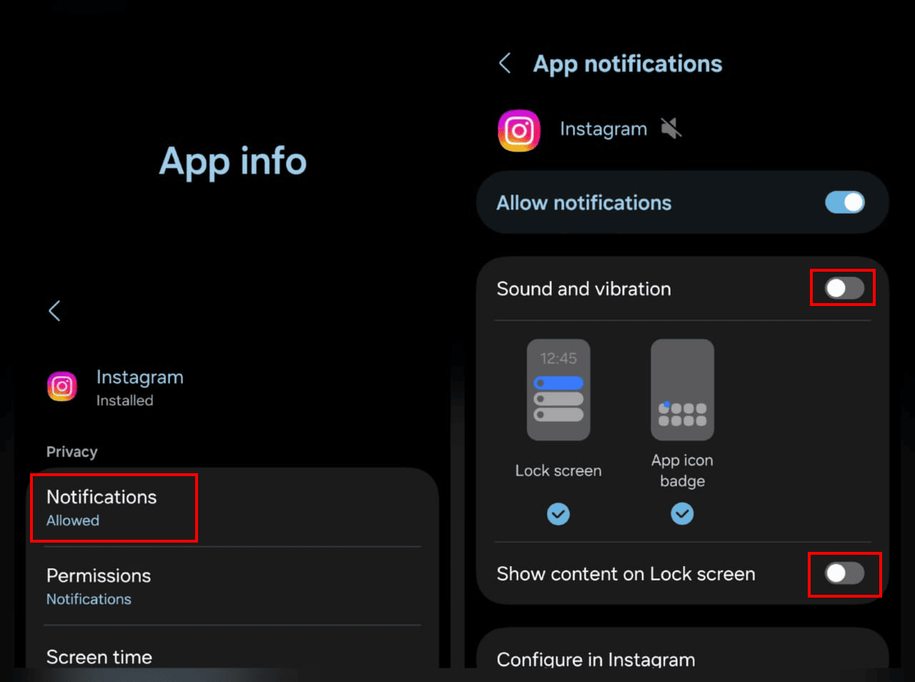 hide DM previews on Android
