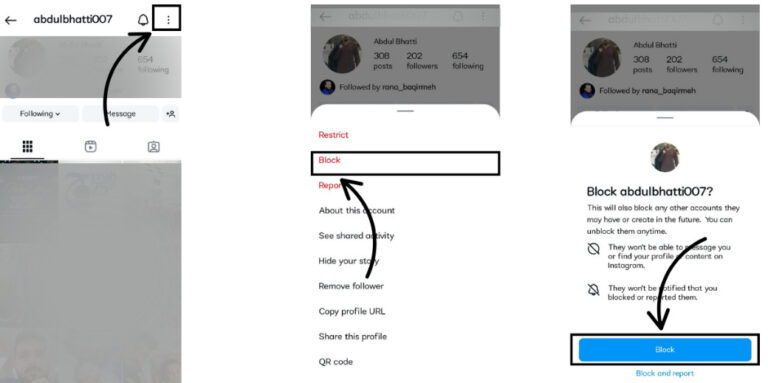 hide your following on instagram