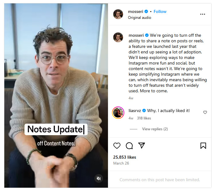 how to add notes on instagram reels
