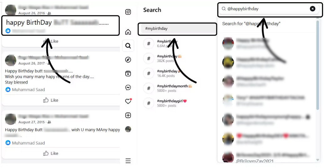 how to find someone's birthday