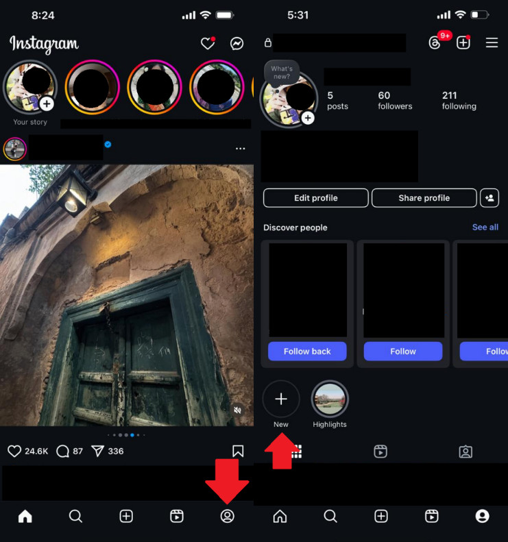 how to make an ig highlight