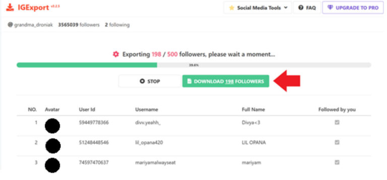 how to see someone recent followers on instagram