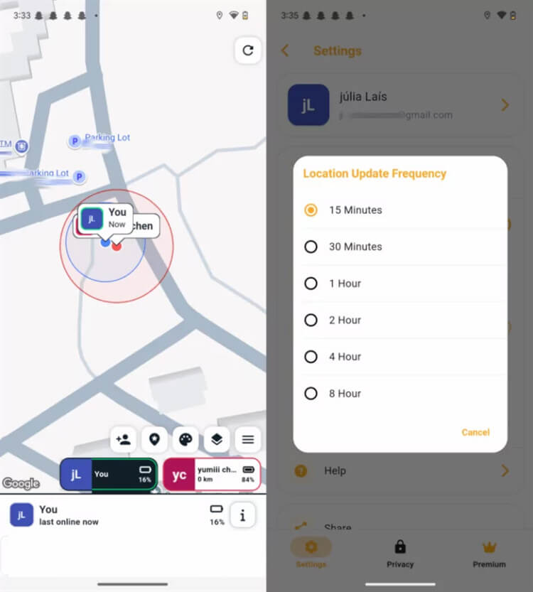 как пользоваться приложением Android Find My Friends
