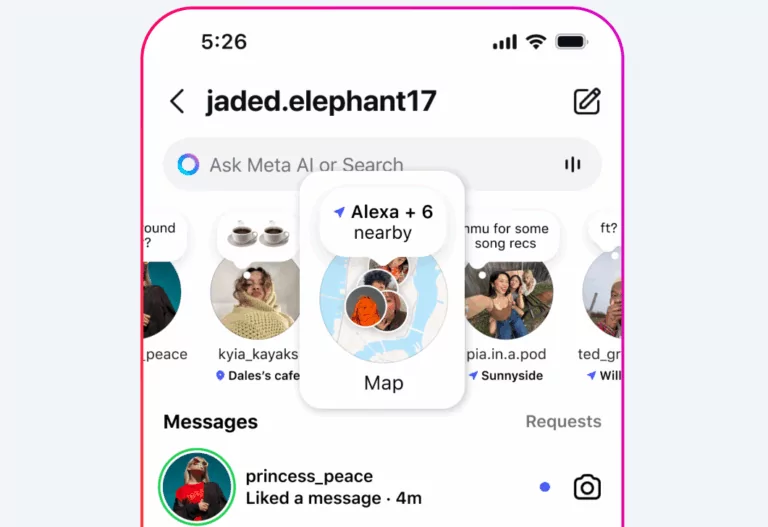 Instagram Map featue